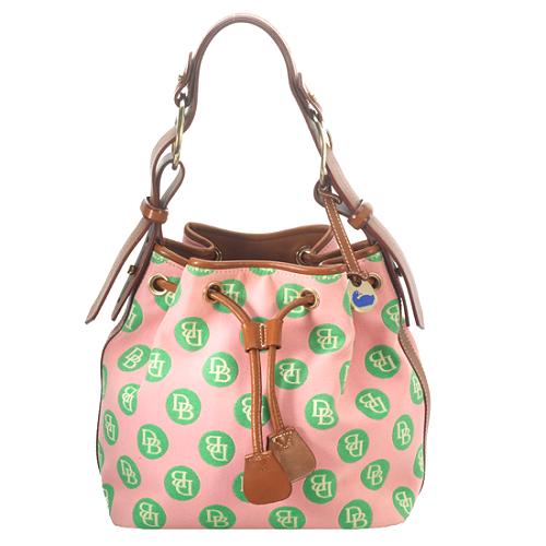 Dooney & Bourke Circle Drawstring Shoulder Handbag