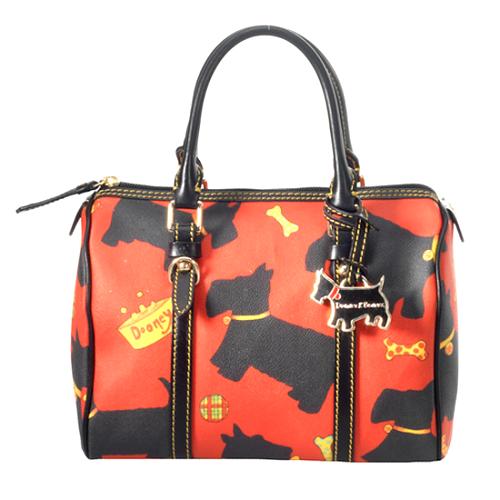 Dooney & Bourke Scottie Dog Small Satchel Handbag