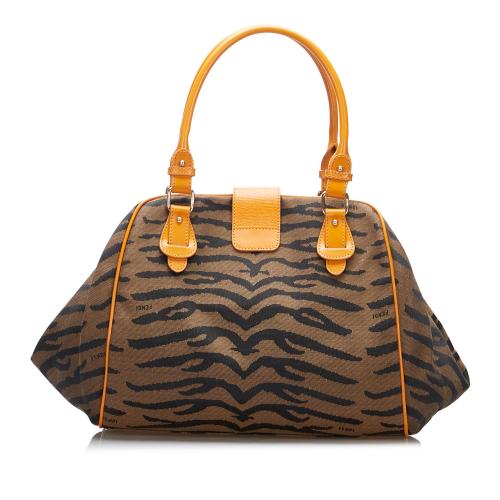 Fendi Animal Print Handbag