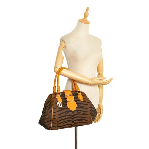 Fendi Animal Print Handbag