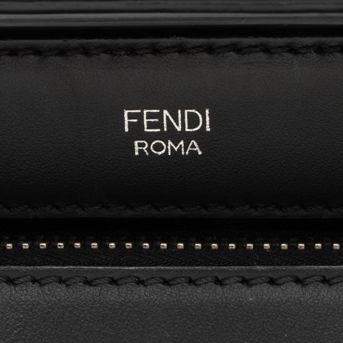 Fendi Calfskin Dotcom Satchel