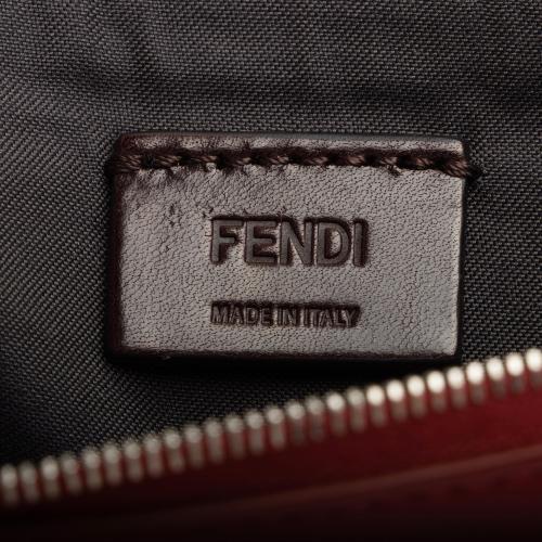 Fendi Calfskin F is Fendi Triplette Pouch Set