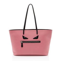 Fendi Calfskin Monster Roll Tote