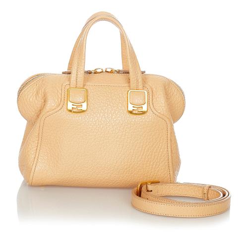 Fendi Chameleon Leather Satchel