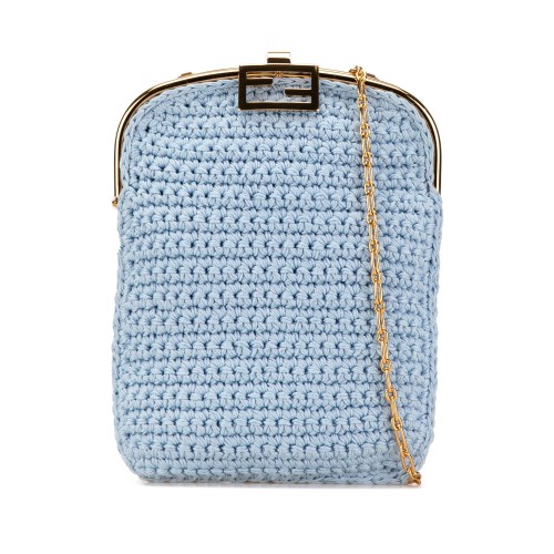 Fendi Crochet Baguette Phone Bag