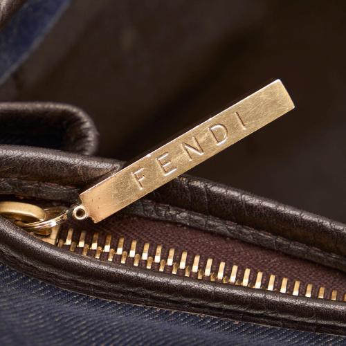 Fendi Denim Crossbody Bag