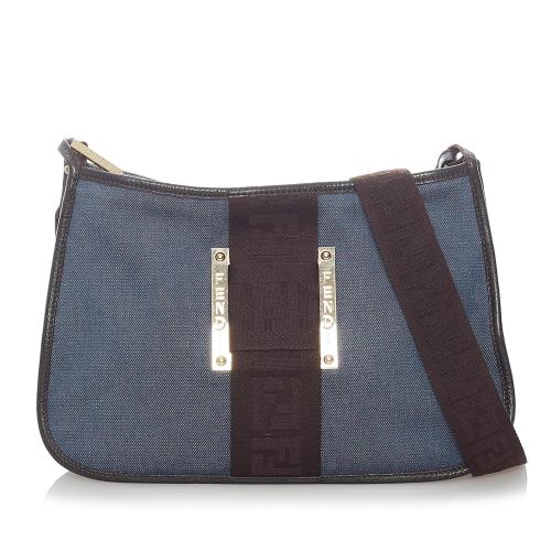 Fendi Denim Crossbody Bag