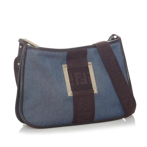 Fendi Denim Crossbody Bag