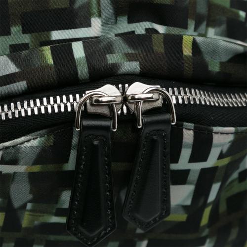 Fendi FF Camouflage Nylon Backpack