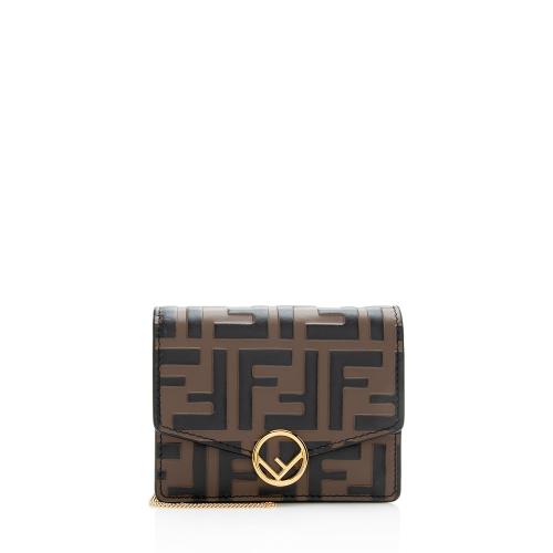 Fendi FF Embossed 1974 Mini Crossbody