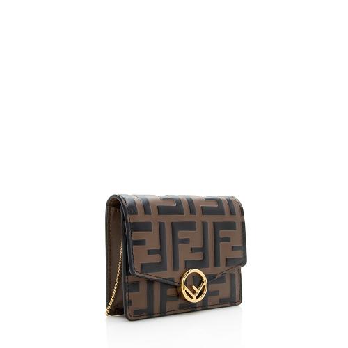 Fendi FF Embossed 1974 Mini Crossbody