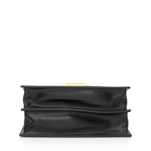 Fendi FF Embossed Calfskin Kan I Medium Shoulder Bag