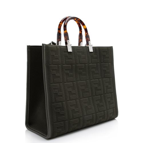 Fendi FF Fabric Sunshine Medium Shopper Tote