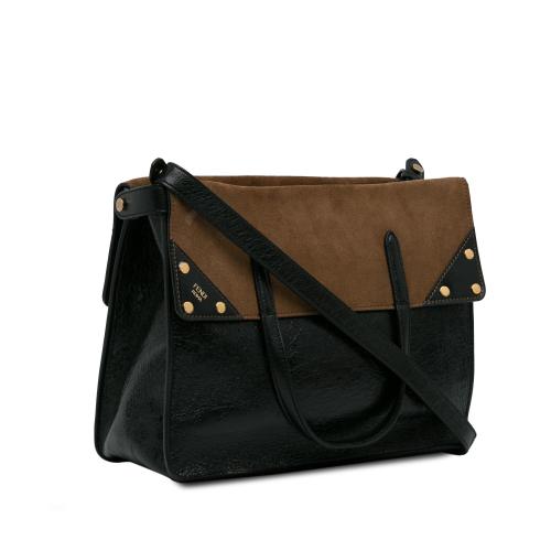 Fendi FF Flip Satchel