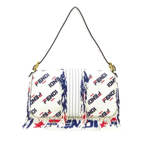 Fendi Fila Mania Beaded Baguette