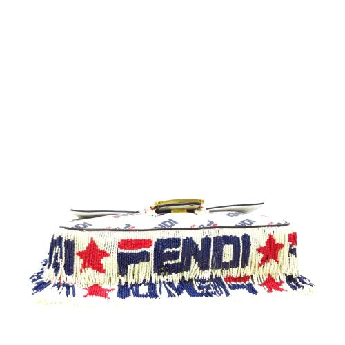 Fendi Fila Mania Beaded Baguette