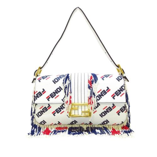 Fendi Fila Mania Beaded Baguette