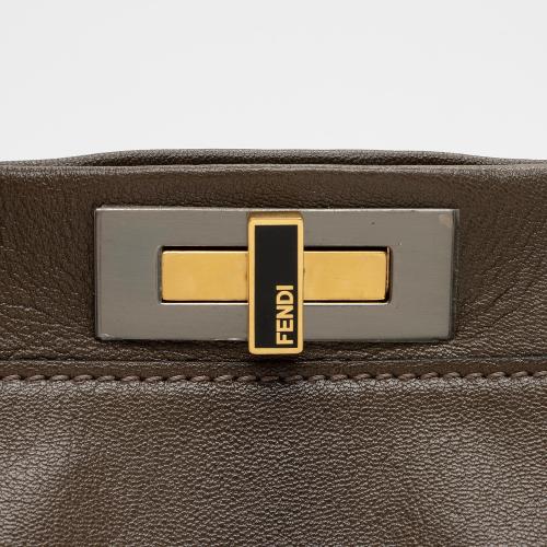 Fendi Goatskin Peekaboo Large Satchel - FINAL SALE