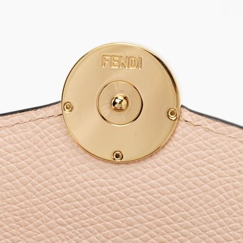 Fendi Grained Calfskin F is Fendi Wallet on Chain Bag