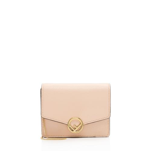 Fendi Grained Calfskin F is Fendi Wallet on Chain Bag Fendi Handbags Bag Borrow or Steal