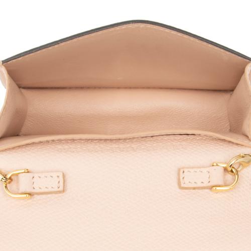 Fendi Grained Calfskin F is Fendi Wallet on Chain Bag