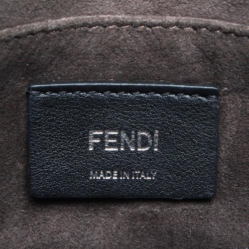 Fendi Kan I Leather Crossbody Bag