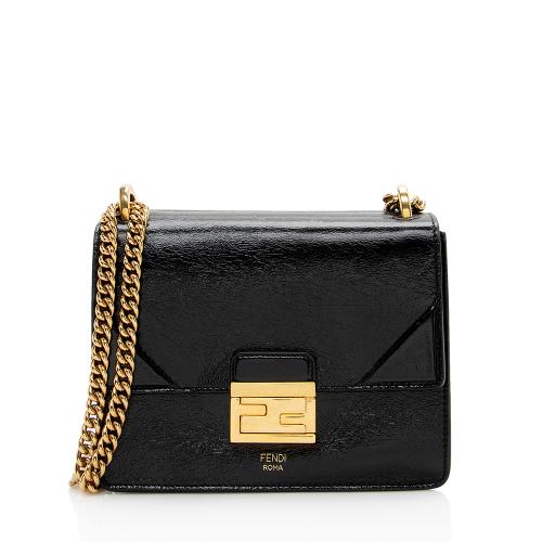 Fendi Leather Kan U Small Shoulder Bag