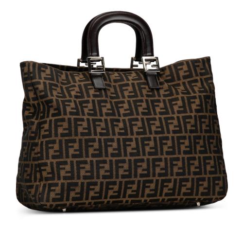 Fendi Large Zucca Twins Tote