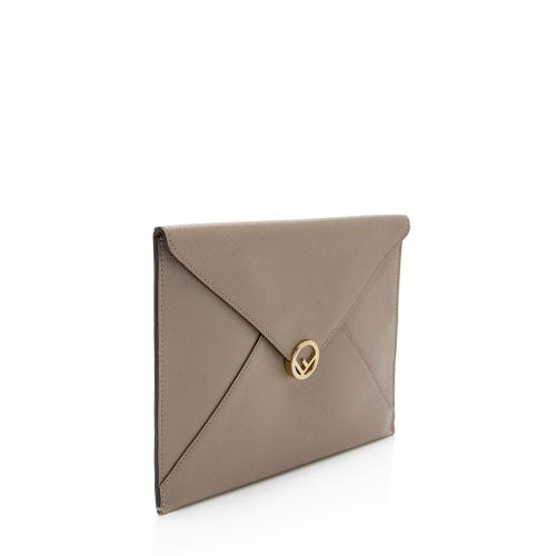 Fendi Leather 1974 Envelope Pouch