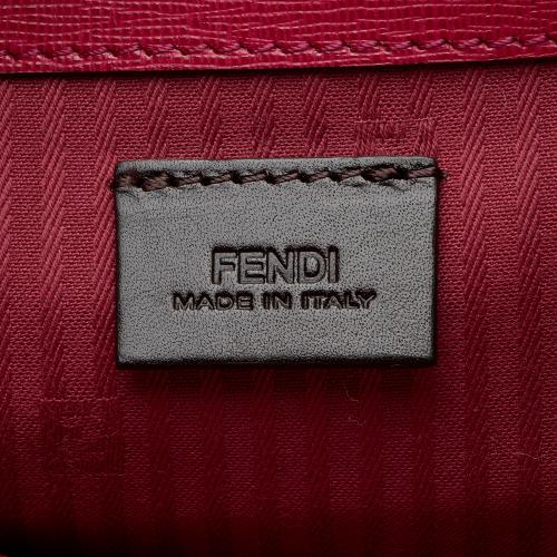 Fendi Leather 2Jours Envelope Clutch