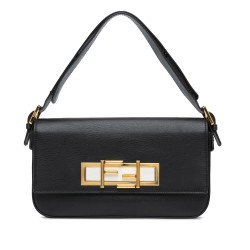 Fendi Leather 3Baguette Shoulder Bag