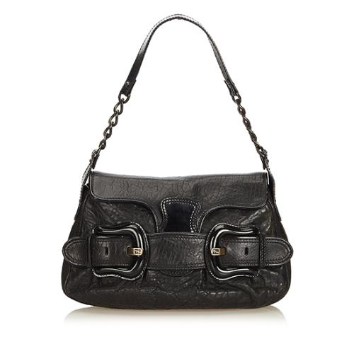 Fendi Leather B Bis Shoulder Bag