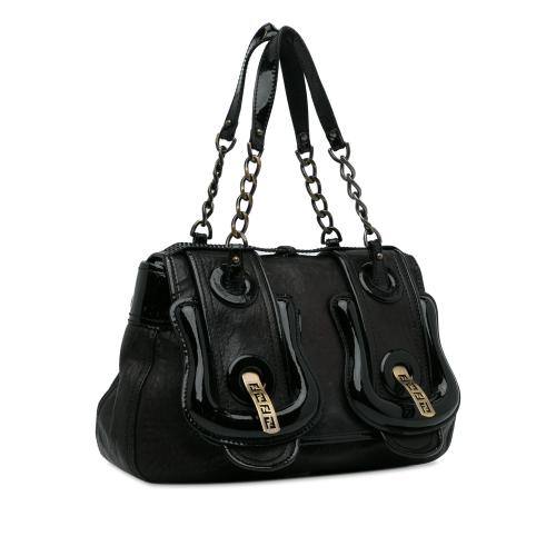 Fendi Leather B Shoulder Bag