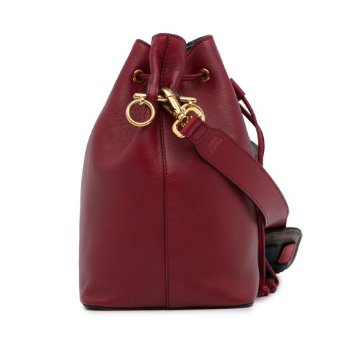 Fendi Leather Mon Tresor Bucket Bag