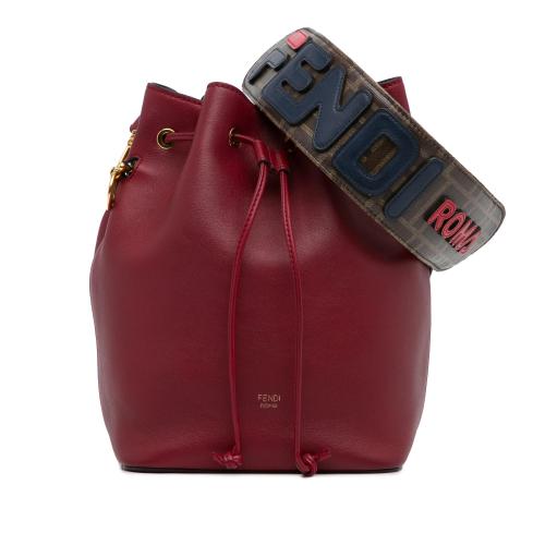 Fendi Leather Mon Tresor Bucket Bag