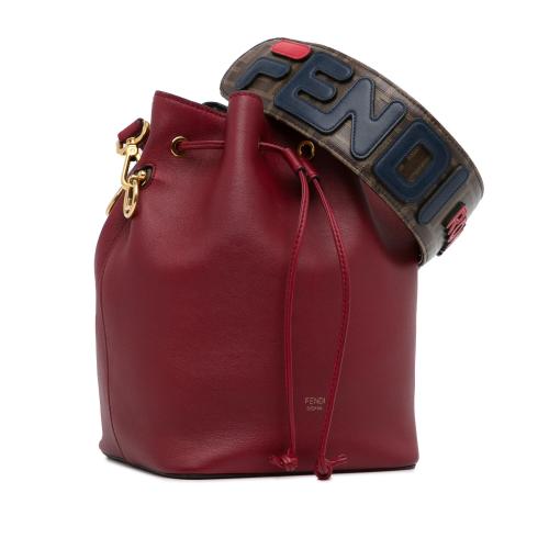 Fendi Leather Mon Tresor Bucket Bag