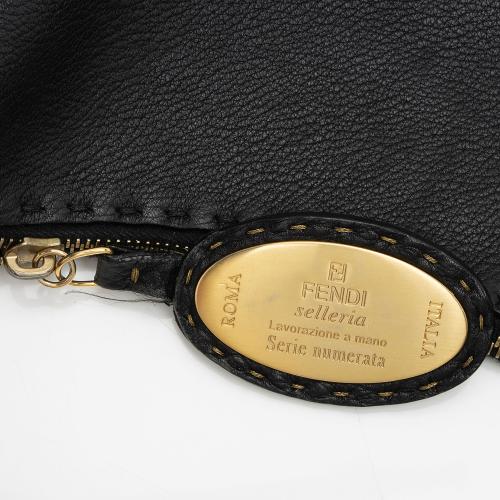 Fendi Leather Selleria Hobo