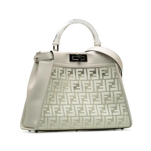 Fendi Limited Edition Zucca Clear Peekaboo