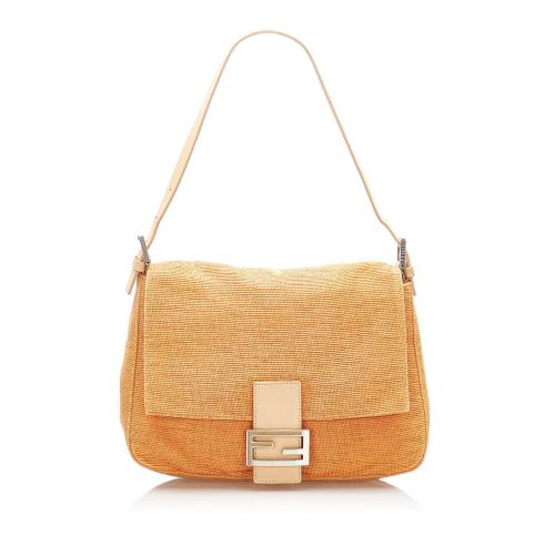 Fendi Mamma Forever Canvas Shoulder Bag