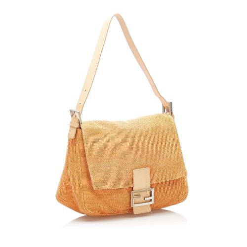 Fendi Mamma Forever Canvas Shoulder Bag