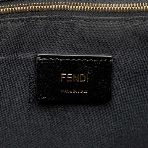 Fendi Metallic Zucca Karligraphy Tote