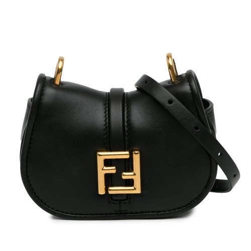 Fendi Mini Leather C’mon Crossbody Bag