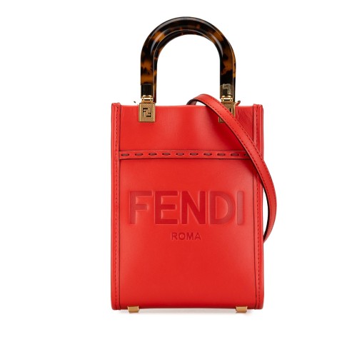 Fendi Mini Sunshine Shopper Tote