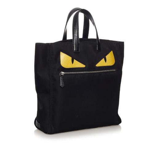 Fendi Monster Nylon Tote Bag