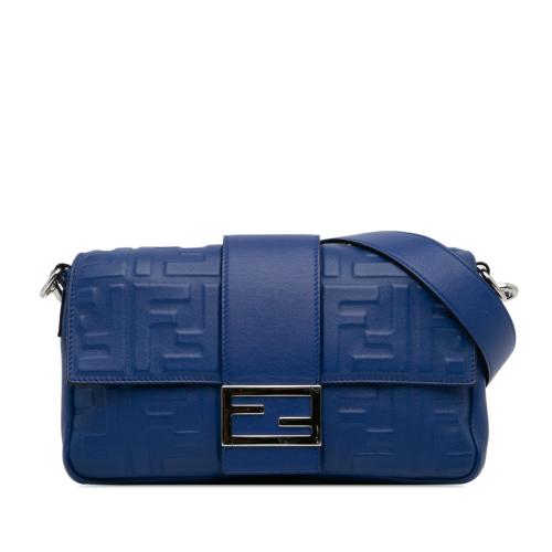 Fendi Nappa FF 1974 Embossed Belt Baguette