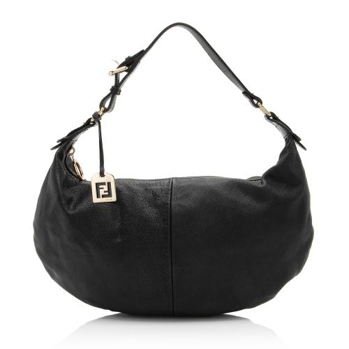 Fendi Nappa Leather Small Hobo