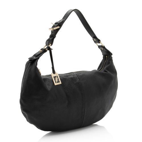 Fendi Nappa Leather Small Hobo