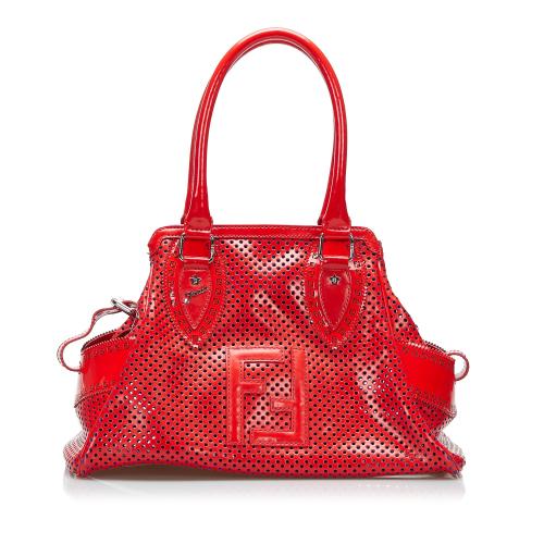 Fendi Perforated De Jour Handbag Fendi Handbags Bag Borrow or Steal