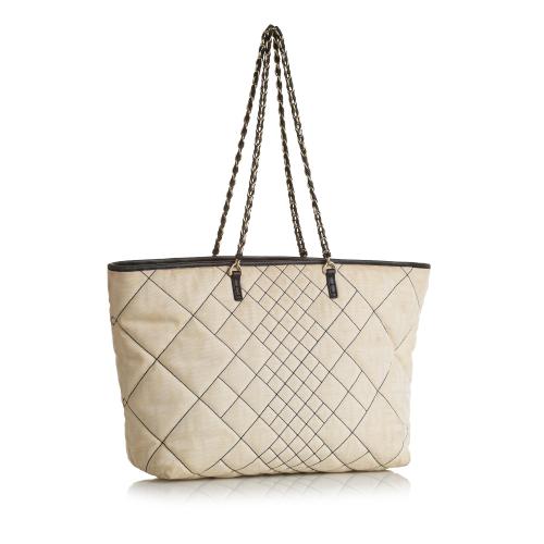 Fendi Quilted Zucca Tote