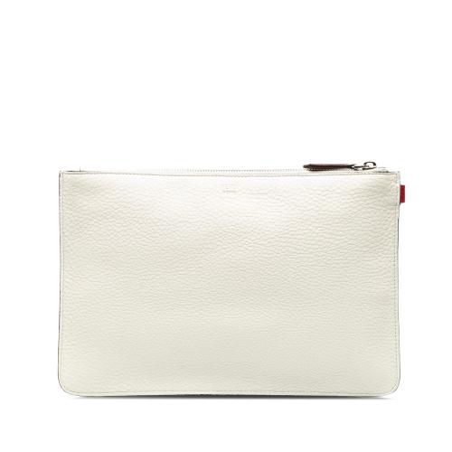 Fendi Roma Playing Cards Zip Clutch